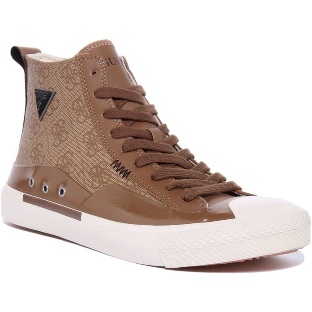 Guess Aviano Men's Hi Top Lace Up 4G Logo Print Synthetic SZ 12 - Picture 3 of 3